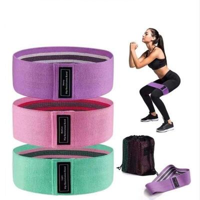 Elastic Squat Resistance Band Buttocks Fitness Tension Band