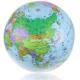 earth world geography toy ball inflatable map globe
