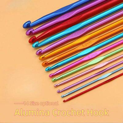 High Quality Colored Crochet Tool Hook DIY Set for Wool Yarn