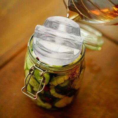 Fermentation Stone Jar Fermenting Lids Glass Weights For