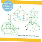 堡垒建设工具包建设集儿童玩具帐篷堡垒