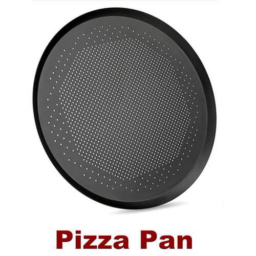 Pizza Oven Pan Round Pizza Baking Tray Crisper Bakeware