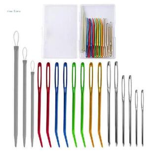 Tapestry Needle Large 17Pcs Yarn Tip Eye Wool Bent