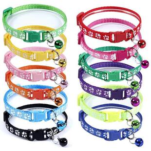 Dog Collar Pet Tag Puppy Cat Nameplate ID Collars Adjustable