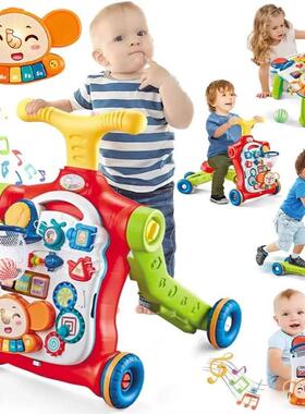 Baby Walker 5 in 1 Sit-to-Stand Learning Scooter Balance Bik