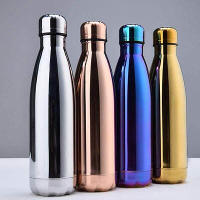 新款 vacuum ulated stainless water bottle, double wall