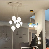 卧室儿童房气球CLOWN吊灯 lux北欧创意个性 意大利进口 ideal