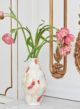 HAY Jessica Hans Vase 手工制作炻瓷花瓶 不规则抽象装饰花器