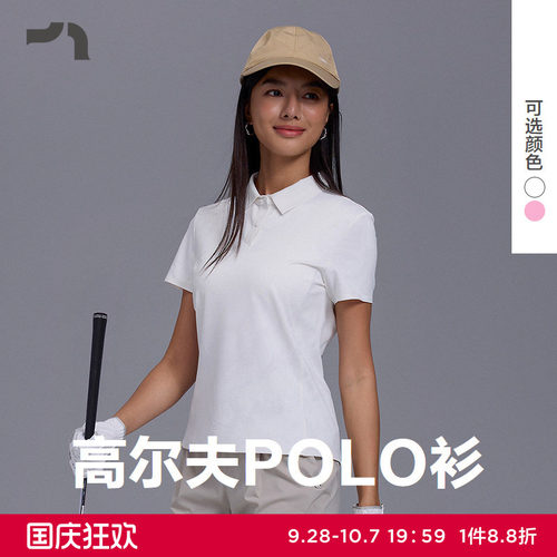 高尔夫运动polo衫简约短袖T恤女