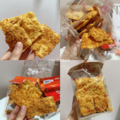 唔敌好吃 肉松锅巴泰国土特产伴手礼米饼茉莉米脆片泰国肉松锅巴