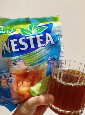 救命太酸爽了！泰国711同款雀巢柠檬茶酸甜解腻速溶冲饮茶泰茶果