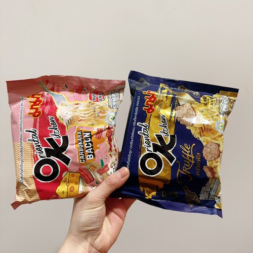 泰兰德！泰国进口ok面芝士椰子熏肉干拌捞面黑松露韩式干拌面速食