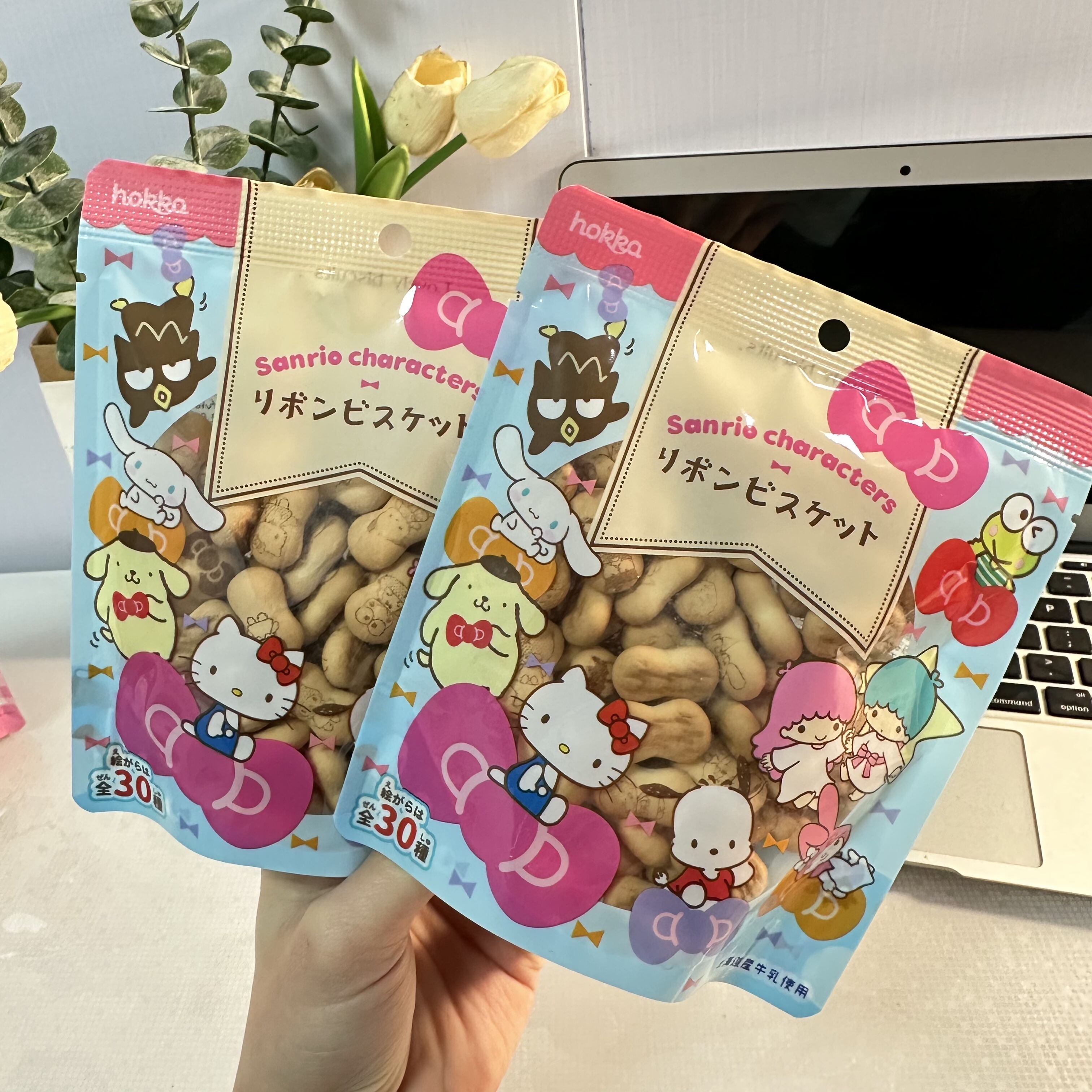 好萌！奶香饼干日本进口牛奶味饼干凯蒂牛奶味饼干牛奶味宝宝饼干