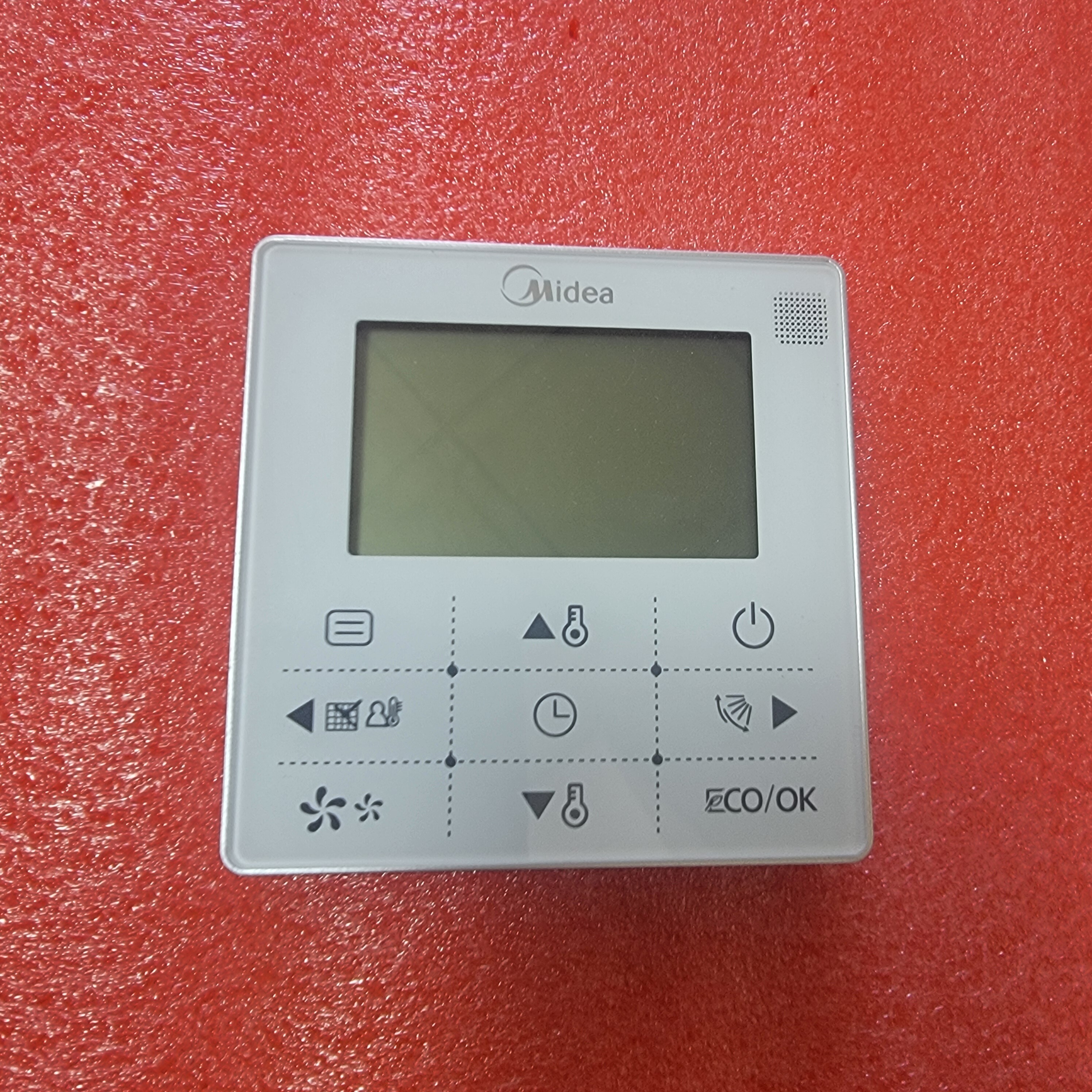 适用于美的中央空调线控器KJR-90D/BK风管机5芯多联机天花机面板