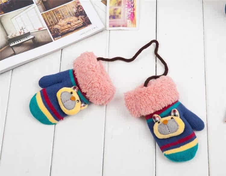 Gants pour enfants en de laine - Ref 2147888 Image 4