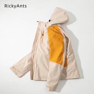 三合一RickyAnts户外冲锋衣秋冬