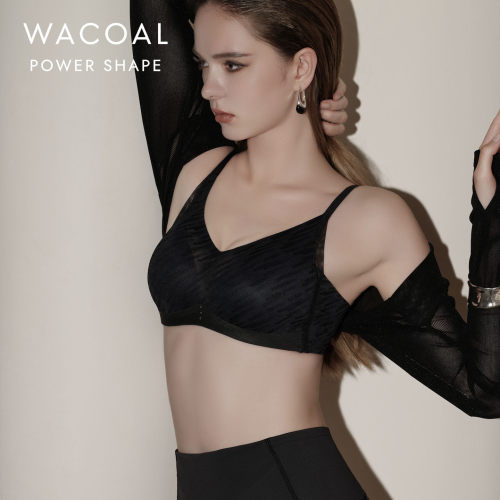 华歌尔Wacoal PS舒适柔软水钻无痕软钢圈文胸内衣女 WB18C6