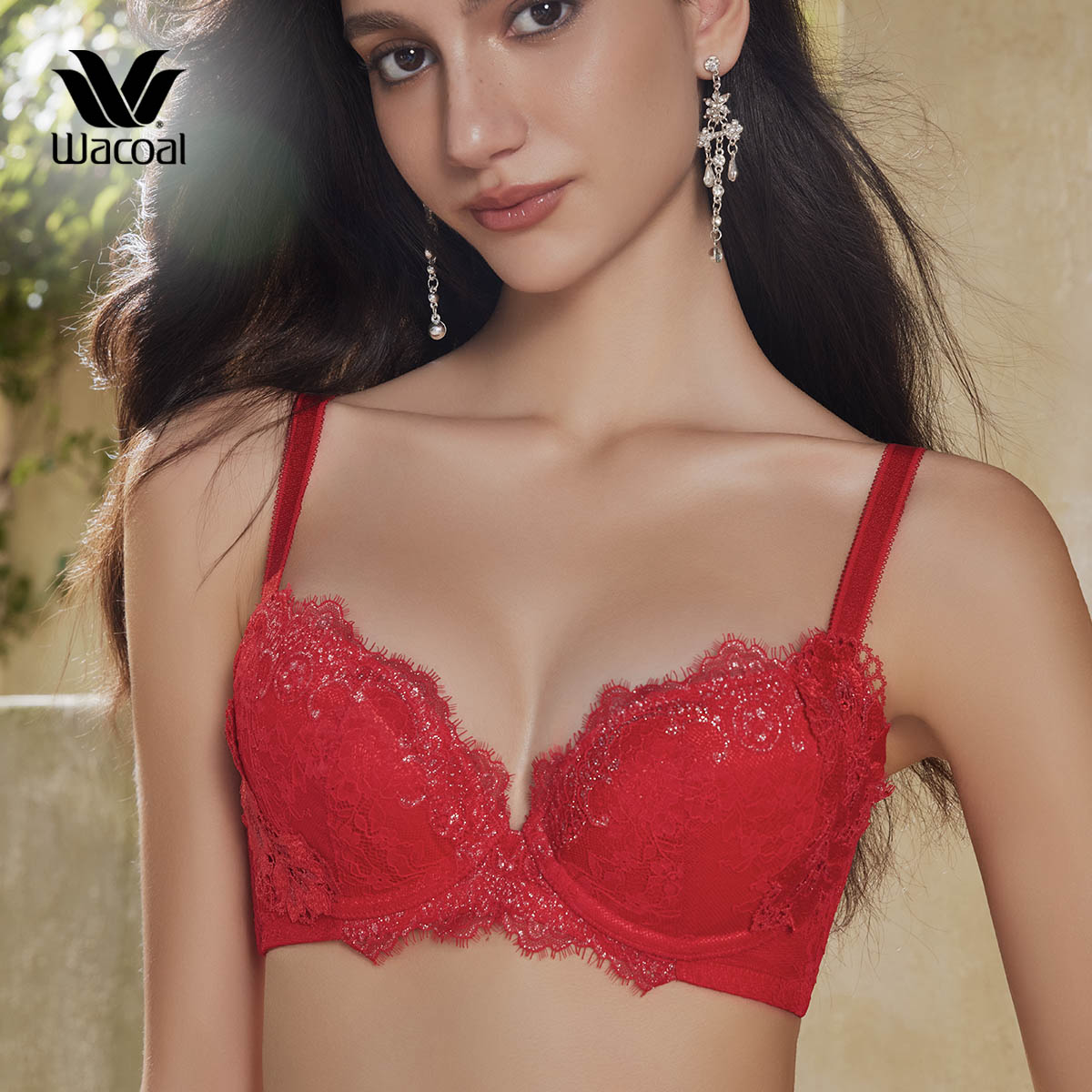 文胸华歌尔软钢圈法式性感