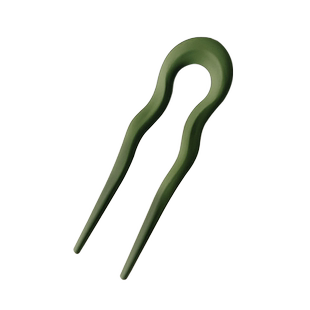 丸子头盘发固定神器后脑勺倒插发钗发簪插梳发梳网红U形发夹头饰