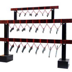 古代乐器编钟模型摆件仿古青铜器工艺品装饰品结婚庆影视道具