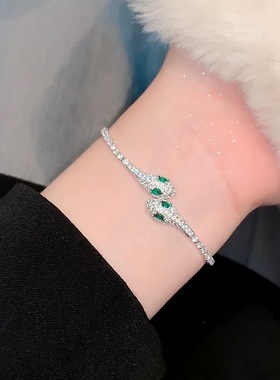 高级感小众设计灵蛇手链女高级感气质手镯配饰日常通勤手饰2025年