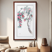 多子多福餐厅玄关乔迁礼品挂画 125顾氏手工苏州刺绣石榴花鸟