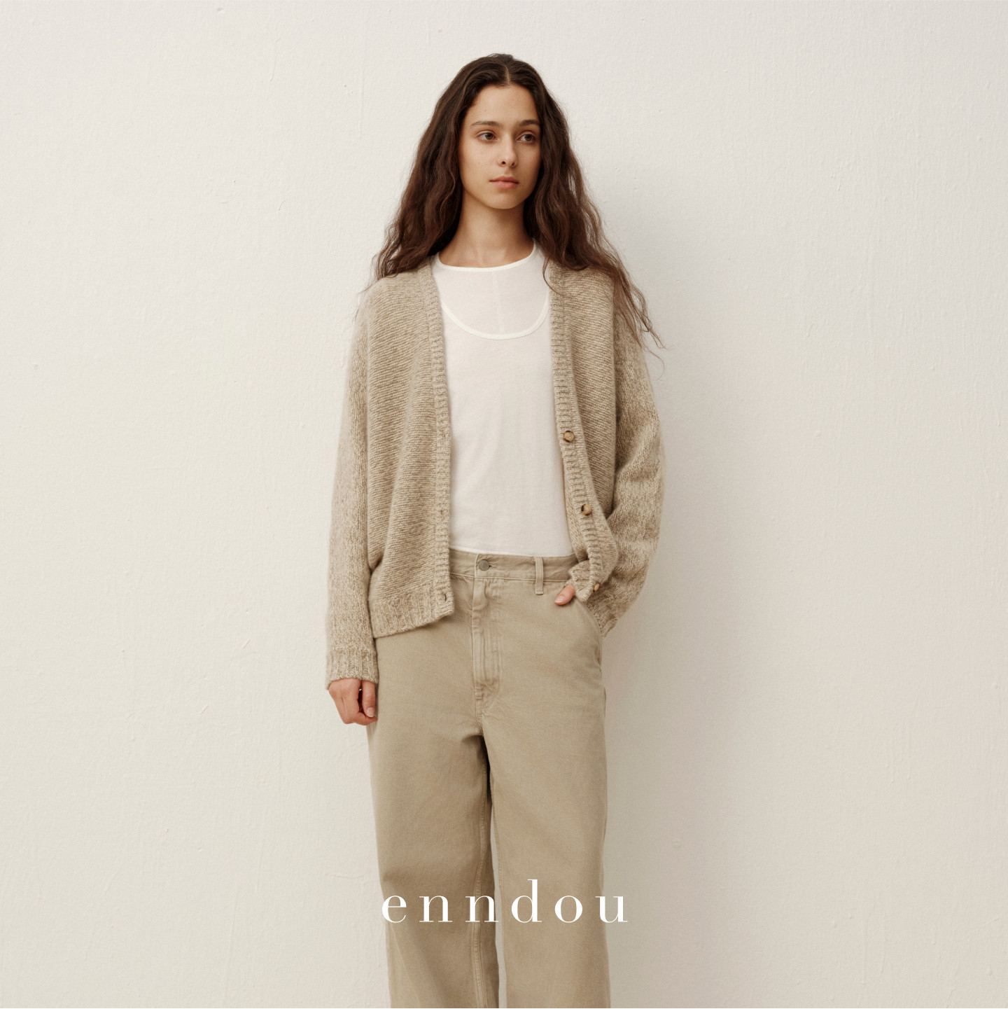 enndou 100%羊绒V领毛衫秋装新款外套针织衫开衫上衣女原创羊绒衫,女装/女士精品,毛针织衫,淘宝优惠券,粉丝福利购,淘宝优惠卷