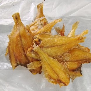 香烤小偏口鱼酥比目鱼干扁口鱼仔海鲜即食休闲零食小酥鱼青岛特产