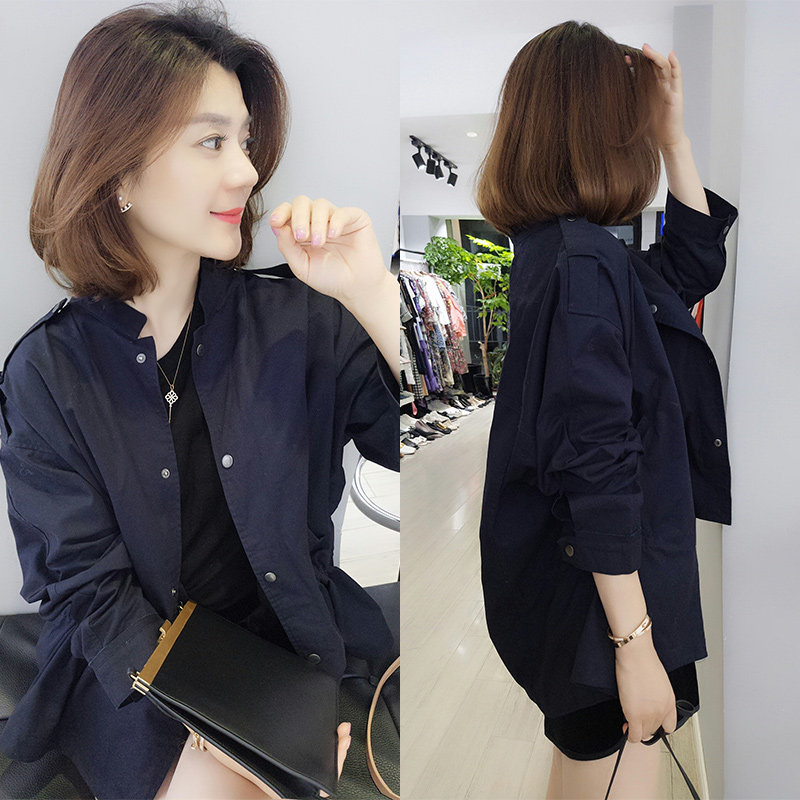 欧洲站秋装2020新款欧货秋季气质风衣外套女高端时尚休闲短款上衣
