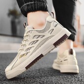 运动休闲网红板鞋 薄款 网面网鞋 男鞋 工作百搭潮鞋 透气韩版 男士 夏季