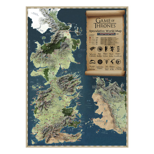 权利的游戏冰与火之歌维斯特地图