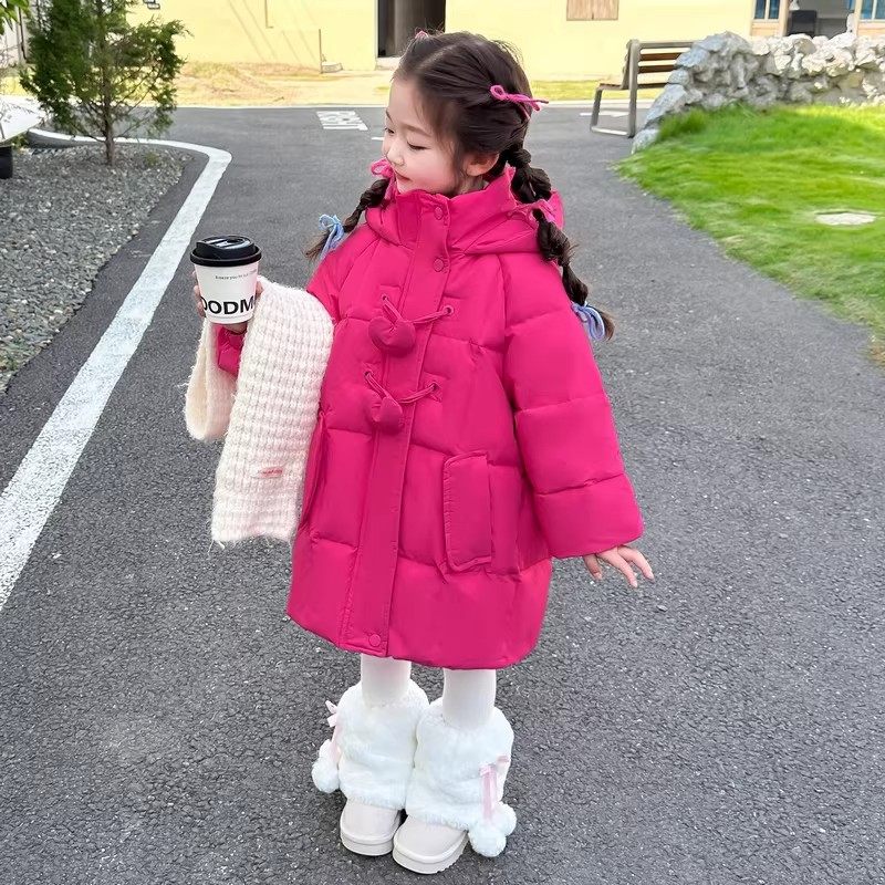 NEXT JANSO女童羽绒服2025冬季新款女童宝宝中长款白鸭绒加厚外套,童装/婴儿装/亲子装,羽绒服,淘宝优惠券,粉丝福利购,淘宝优惠卷