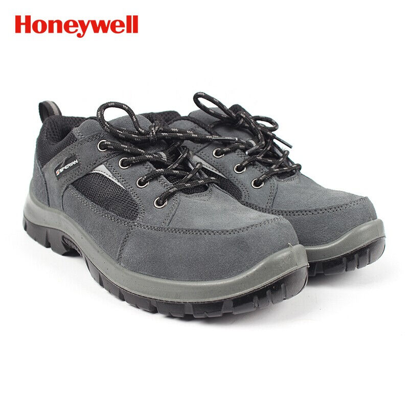 霍尼韦尔（Honeywell）劳保鞋安全鞋电绝缘反毛皮休闲款灰色男女S