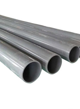 工孚UPVC工业给排水管浅灰色塑料管材DN801.0MPa4米/根单位：根