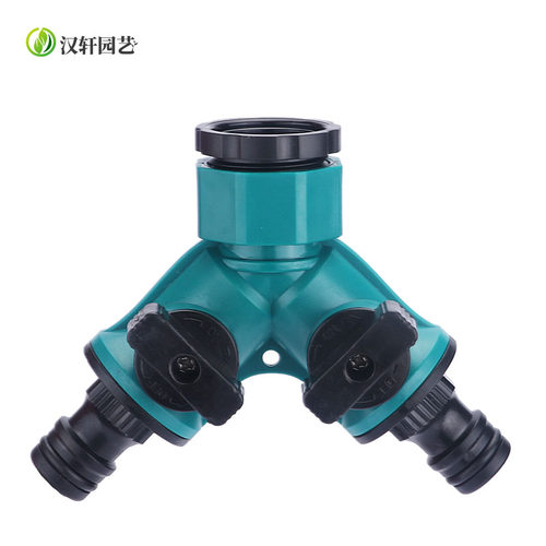 开关水龙头分流器带阀三通