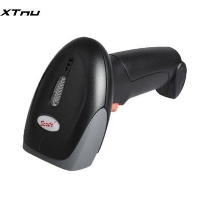 Scode石科SD6200有线一维扫描枪快递超市收银手机支付条码扫码器