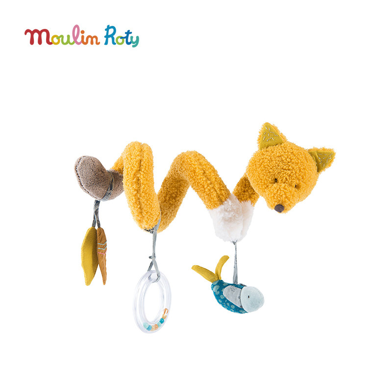 法国moulinroty茉兰若缇新生婴儿床挂螺旋毛绒床挂床绕推车挂件,玩具/童车/益智/积木/模型,床铃/床挂,淘宝优惠券,粉丝福利购,淘宝优惠卷
