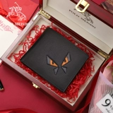 Короткий кожаный бумажник, из натуральной кожи, подарок на день рождения