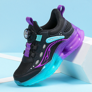 8儿童鞋子男款2026新款春款潮鞋9网面男童运动鞋男孩网鞋波鞋10岁