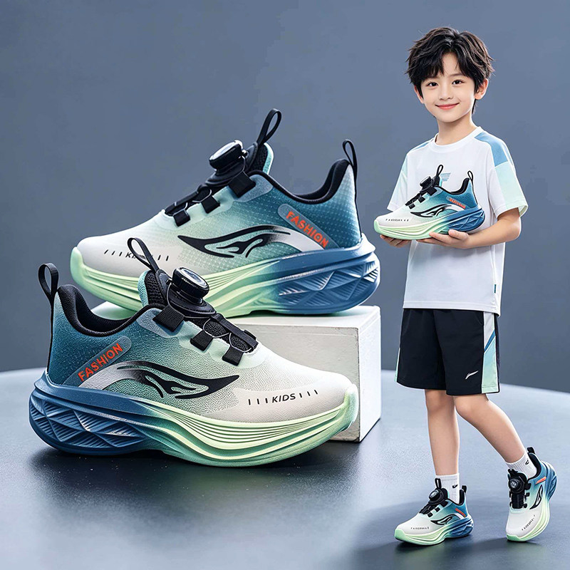8春夏儿童鞋子男款2026新款潮9男童运动鞋男孩网鞋薄女童波鞋10岁