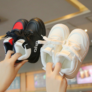 4儿童鞋子女男2026春款新款6宝宝3白色男童板鞋女童小白鞋小童5岁