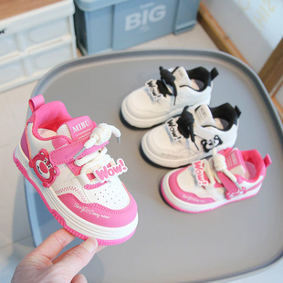 3儿童鞋子女款男款2025新款春款潮4卡通男童板鞋女童5宝宝小童6岁