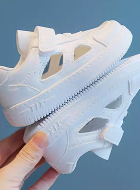 男童单网鞋薄61儿童节活动小白鞋幼儿园男女款白色板鞋女童运动鞋