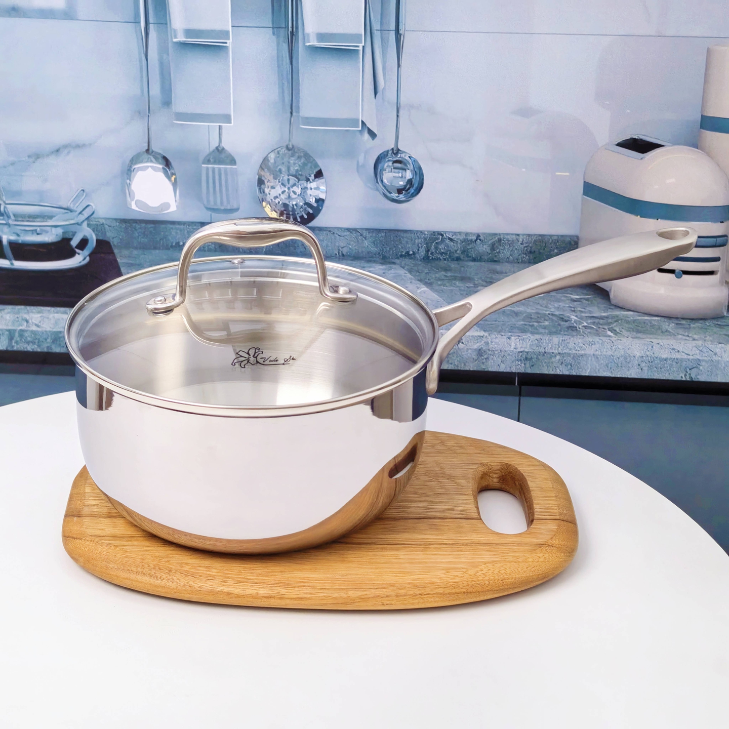 维乐仕316不锈钢单柄奶锅