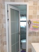 成都定制白色极93卫生间门厕所门钛镁合金厨房门浴室门玻璃门 包邮