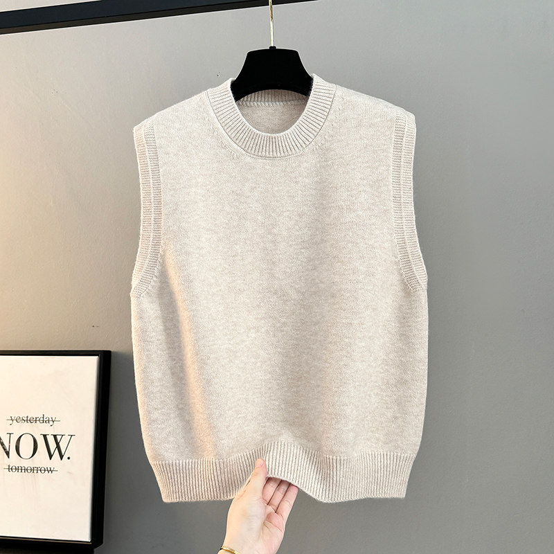 马甲女款2026新款春秋宽松外穿针织背心毛衣外套坎肩秋内搭0121e,女士内衣/男士内衣/家居服,保暖背心,淘宝优惠券,粉丝福利购,淘宝优惠卷