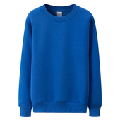 情侣卫衣春秋2025新款 潮 上衣韩版 加绒圆领套头宽松长袖 潮牌长袖