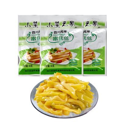 小菜之家榨菜丝小包50g榨菜嫩丝
