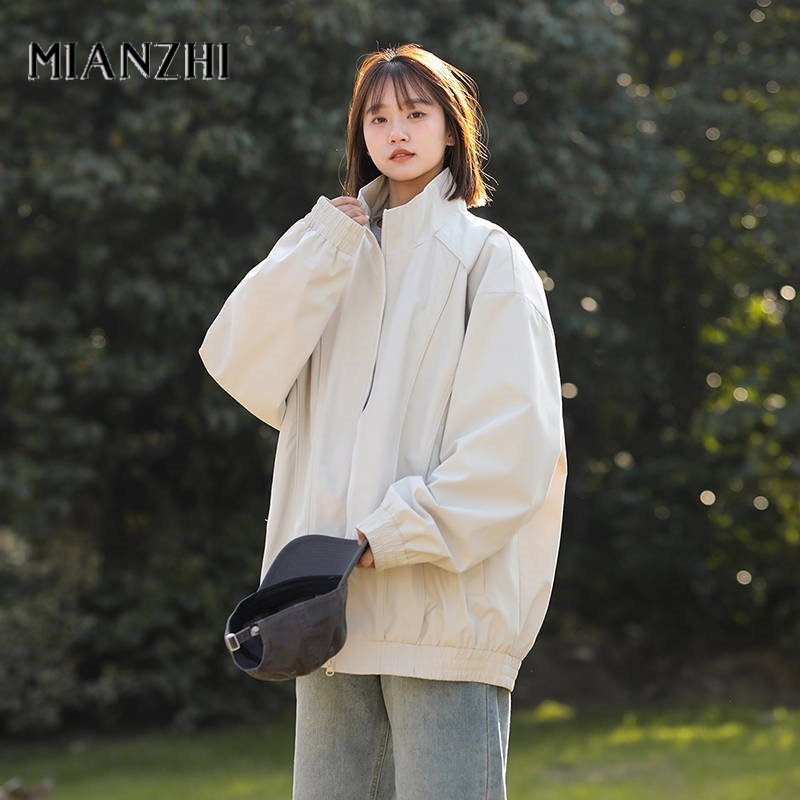 棉制美式拼接夹克男秋冬痞帅立领短款板正设计感立领棉衣外套MYJ,男装,夹克,淘宝优惠券,粉丝福利购,淘宝优惠卷