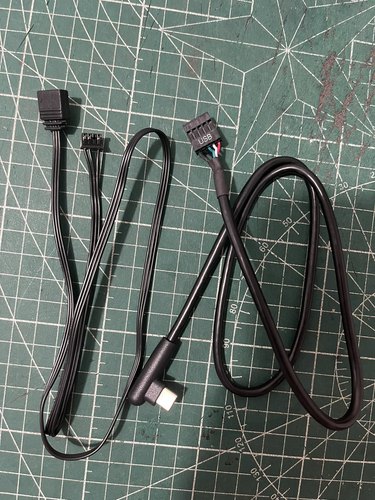 适用七彩虹3060ti 3070ti 3080ti 火神显卡rgb灯光同步内容上传线